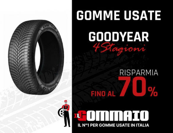 Gomme 4 stagioni Goodyear Usate pronta consegna 
