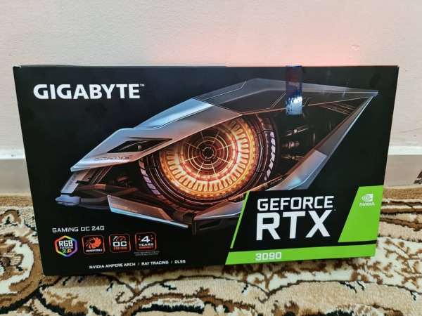 Invidia gigabyte GeForce rtx3090 