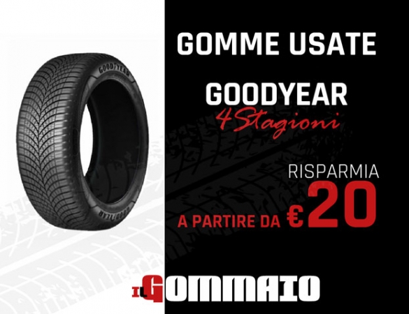 Goodyear 4 stagioni tutte le misure, Gomme Usate 