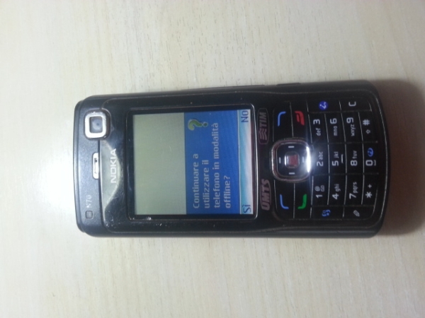 Cel. Nokia N-70 + ant. GPS Telefonia