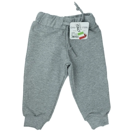 Pantaloni neonato grigi 