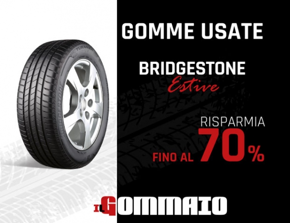 Gomme Usate Bridgestone Estive prezzo scontato 70% Accessori Auto